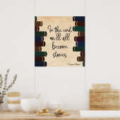 Affiche des citations de Margaret Atwood (Cuisine)