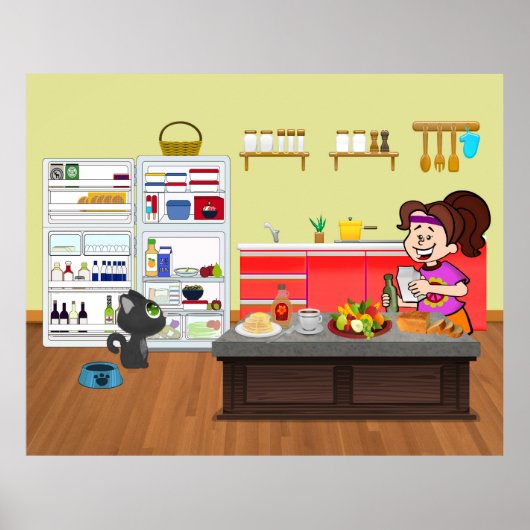 Affiche des Copains du petit déjeuner (Devant)