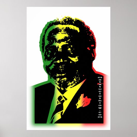affiche des couleurs de la crainte de jomo kenyatt (Devant)