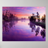 Affiche des couleurs du lever du soleil (Devant)