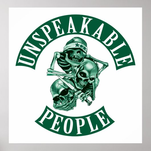 Affiche des couleurs vertes (Devant)