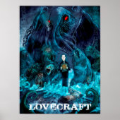 Affiche des créations de Lovecraft (Devant)