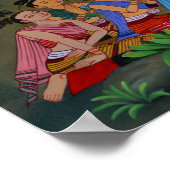 Affiche des dames du tribunal thaïlandais (Coin)