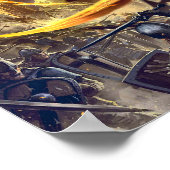 Affiche des dieux égyptiens (Coin)