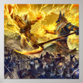 Affiche des dieux égyptiens (Devant)