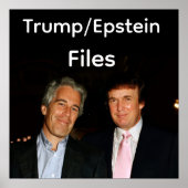 Affiche des dossiers Trump/Epstein (Devant)
