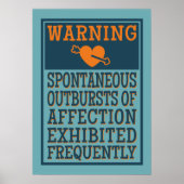 Affiche des éclats d'affection (Devant)