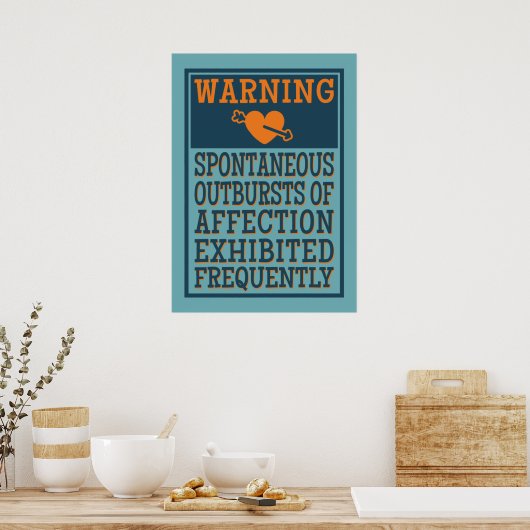 Affiche des éclats d'affection (Cuisine)