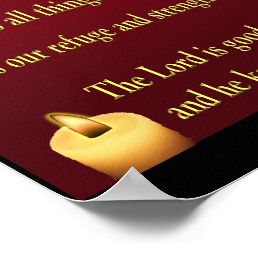 Affiche des Écritures chrétiennes (Coin)