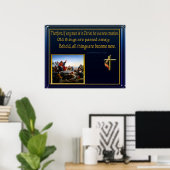 Affiche des écritures de Corinthians (Bureau à domicile)