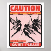 Affiche des enseignes fées (Devant)