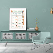 Affiche des étapes du Wudu pour les enfants Tablea