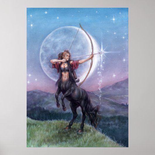 Affiche des étoiles de tir (Devant)