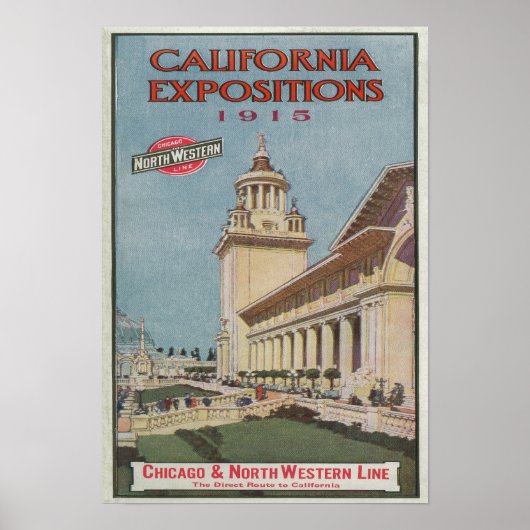 Affiche des expositions en Californie #2 (Devant)
