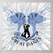 Affiche des Grands Danois (Devant)