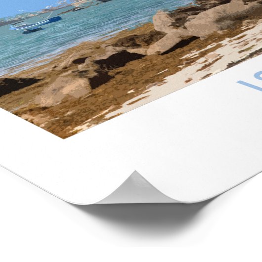 Affiche des îles de Scilly Railway (Coin)