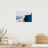 Affiche des îles grecques - santorini (Cuisine)