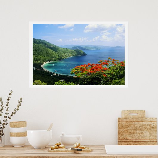 Affiche des îles Vierges britanniques (Cuisine)