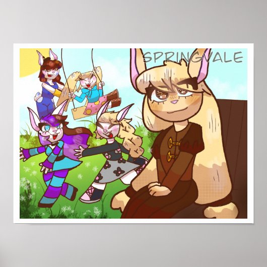 Affiche des lapins de Springvale  (Devant)