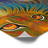 affiche des lions de la jungle (Coin)