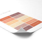 Affiche des mois neutres de l'année (Coin)