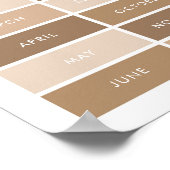 Affiche des mois neutres de l'année en classe (Coin)