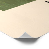 Affiche des Munros Beinn Dorain d'Écosse (Coin)