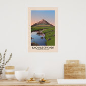 Affiche des Munros du Buachaille Etive Mor d'Écoss (Cuisine)
