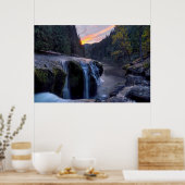 Affiche des petites chutes d'eau (Cuisine)