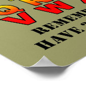 Affiche des plans 'B' à 'Z' (Coin)