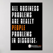 Affiche des problèmes commerciaux de l'UCR (Devant)