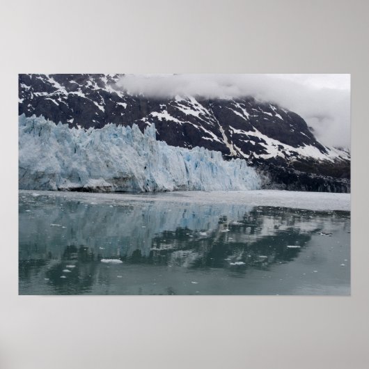 Affiche des réflexions sur les glaciers (Devant)
