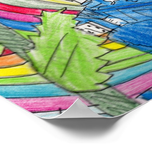 Affiche des rêves d'été (Coin)