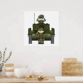 Affiche des soldats de l'armée britannique (Cuisine)