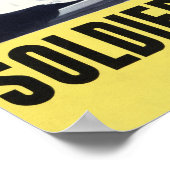 Affiche des soldats sans armes (Coin)