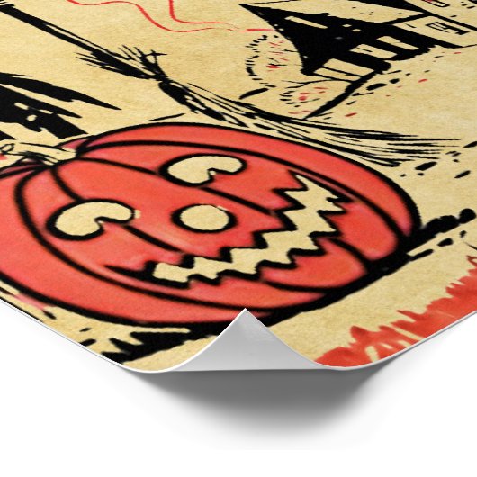 Affiche des sorcières d'Halloween (Coin)