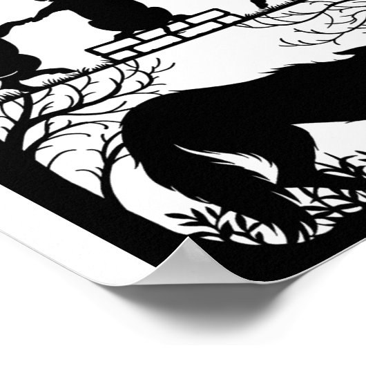 Affiche des Trois Petits Cochons (Coin)