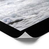 affiche des vagues océaniques (Coin)