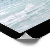 affiche des vagues océaniques (Coin)