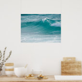 affiche des vagues océaniques (Cuisine)