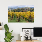 Affiche des vignobles de Napa (Bureau à domicile)