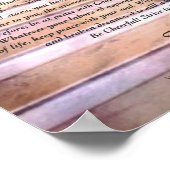 Affiche DESIDERATA sur l'escalier vers le ciel (Coin)