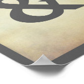 affiche d'esperluette sur arrière - plan de style (Coin)