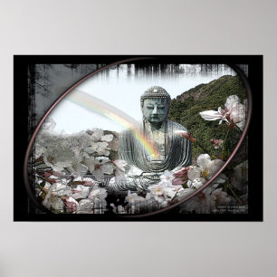Affiche d'esprit de Bouddha par Gregory Gallo