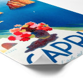 Affiche - Destinations de vacances Capri (Coin)