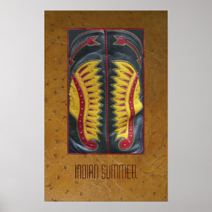 Affiche d'été indienne