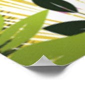 Affiche d'été tropicale (Coin)