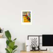 Affiche 'Deux citrouilles' (Bureau à domicile)