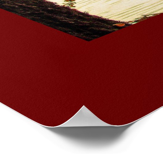 Affiche "Deux Kayaks" (Coin)