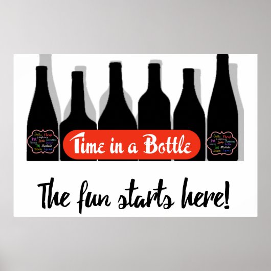 Affiche d'événement personnalisée (Devant)